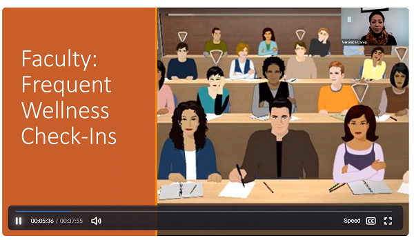 Graphic of people sitting classroom style